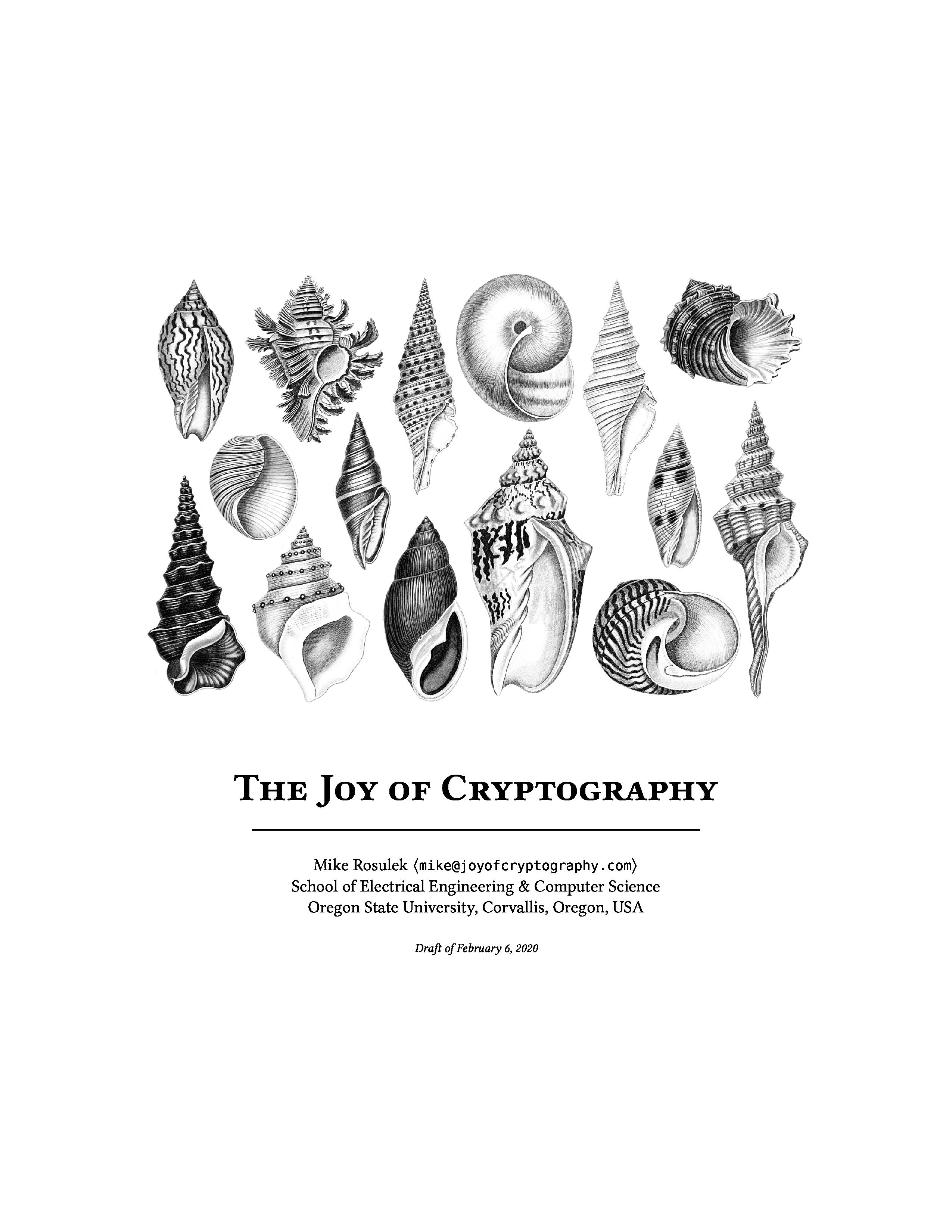 The Joy of Cryptography